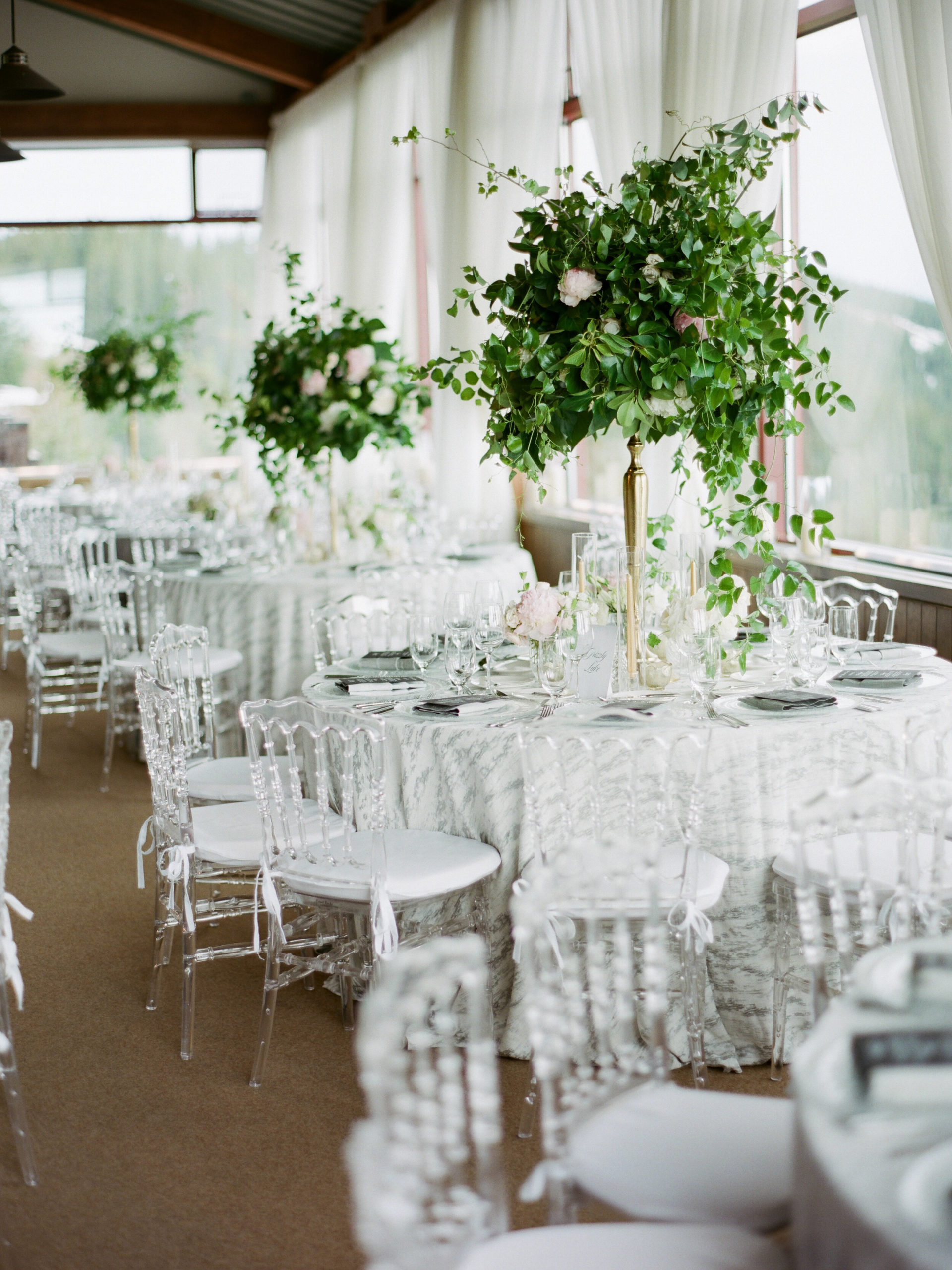 Reception Design at The Little Nell