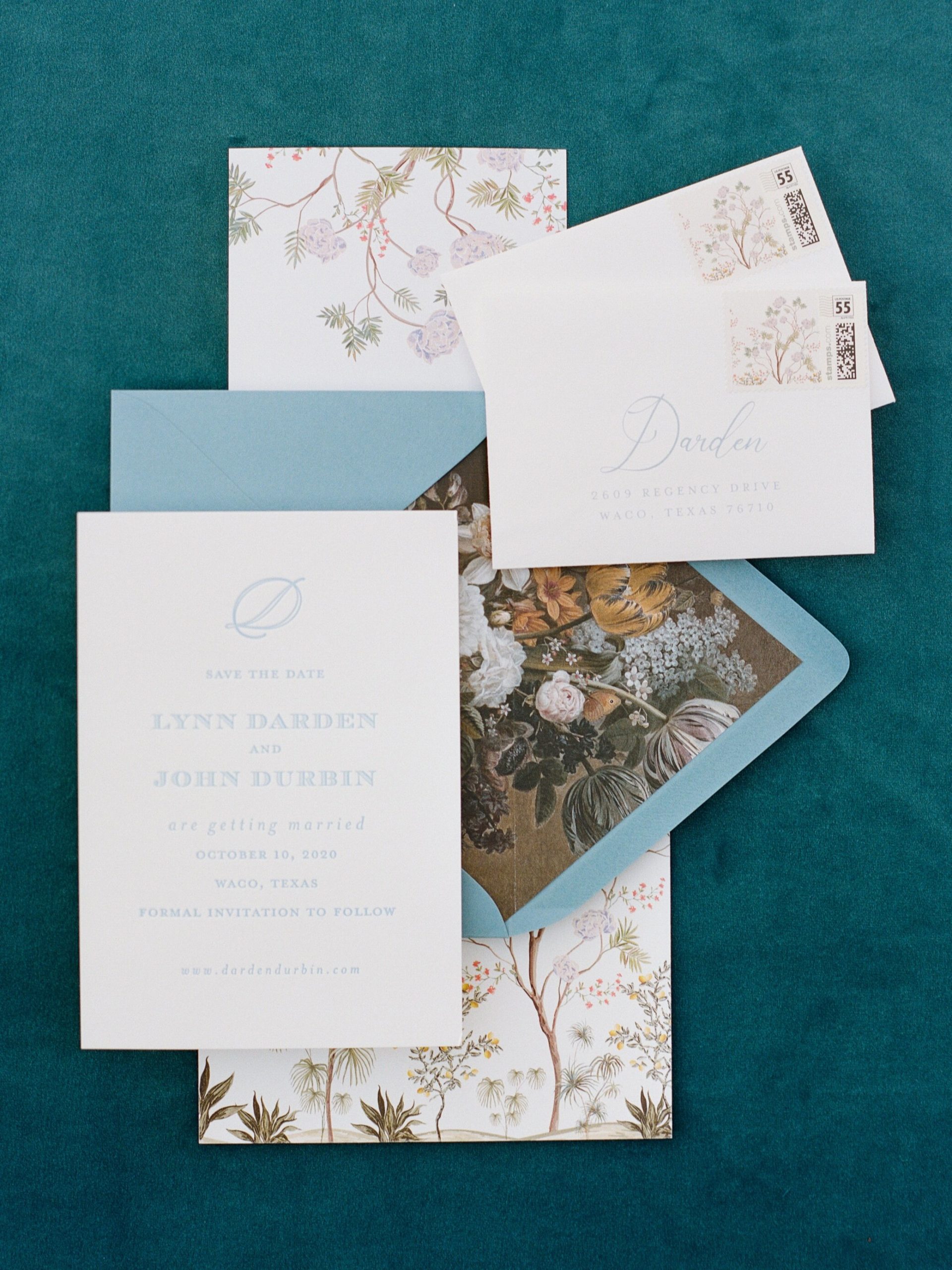 Classic Invitation Suite with Gracie Panel Inspiration
